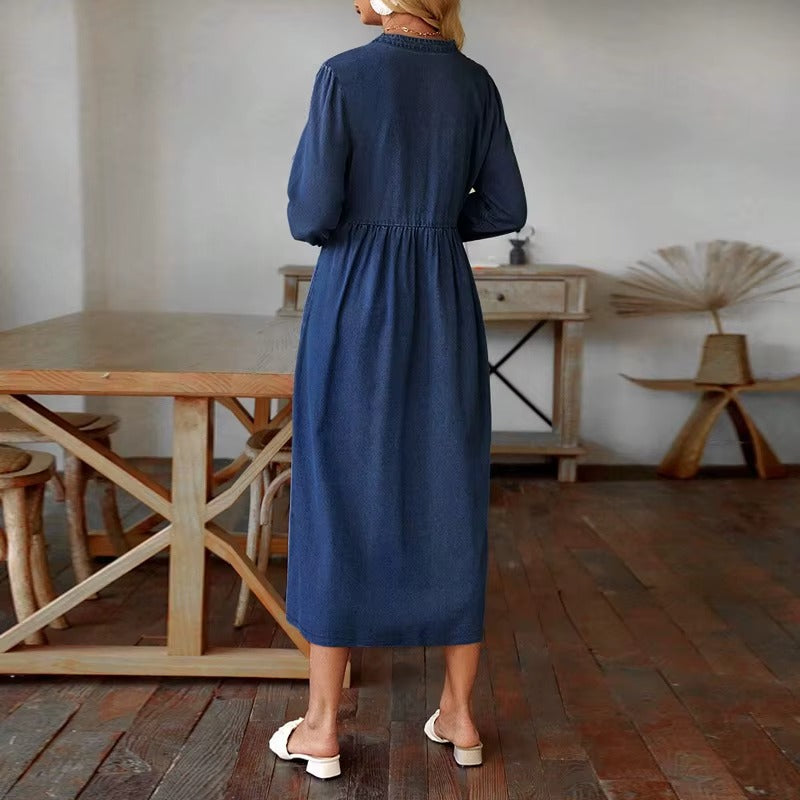 Vestido Texano Elena | Silueta Perfecta